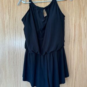 Women’s one piece shorts swimsuit